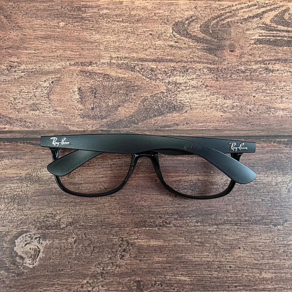 Ray-Ban Junior RJ 9062S 7013/71 Black Plastic Eyeglass Frames 48-16-125
